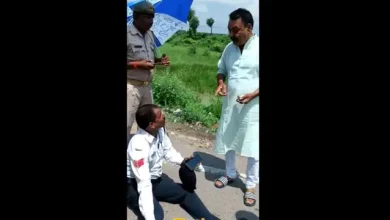 Photo of सिपाही ने रिटायर इंस्पेक्टर को रोका, तो उसने पहले धमकाया और फिर कार चढ़ाई