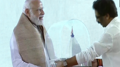 Photo of हवाई अड्डे पर पहुंच गए पीएम मोदी ,उद्घाटन समारोह के दौरान उड़ान ब्रोशर लॉन्च किया..
