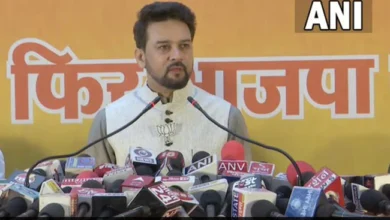 Photo of केंद्रीय मंत्री अनुराग ठाकुर ने कांग्रेस पर निशाना साधा कहा की..