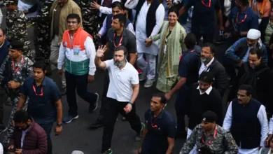 Photo of राहुल गांधी की भारत जोड़ो यात्रा को अयोध्या के संतों का भी आशीर्वाद मिला..