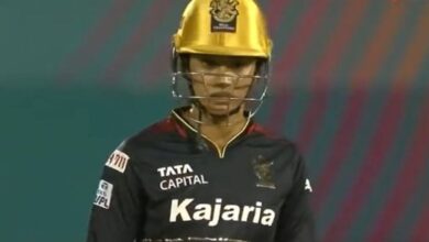 Photo of स्‍मृति मंधाना ने मुंबई के खिलाफ हार के लिए आरसीबी की बल्‍लेबाजों को दोषी ठहराया..