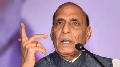 Photo of रक्षा मंत्री राजनाथ सिंह ने आज एक चुनावी रैली में कांग्रेस पार्टी पर जमकर हमला बोला..