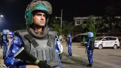 Photo of  मणिपुर में उग्रवादियों के साथ मुठभेड़ में तीन पुलिसकर्मी घायल हुए..