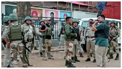 Photo of  मणिपुर के हिंसा प्रभावित इलाकों में राज्य पुलिस लगातार चल रही है सर्च अभियान..
