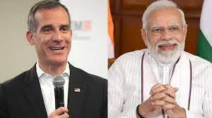 Photo of एरिक गार्सेटी ने प्रधानमंत्री नरेंद्र मोदी के राजकीय दौरे को लेकर अपनी खुशी जाहिर करते हुए कहा कि..