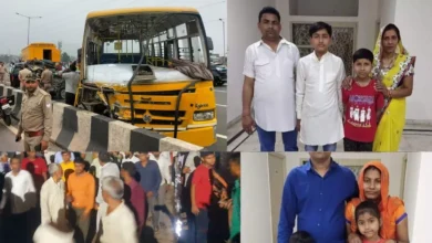 Photo of Delhi Meerut Road Accident: एक ही परिवार के छह अर्थियों को गांव के श्मशान घाट में ले जाया गया