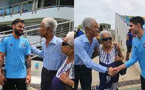 Photo of Team India के सभी खिलाड़ियों ने Garfield Sobers से की खास मुलाकात..