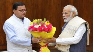 Photo of पीएम मोदी से सीएम पुष्कर सिंह धामी ने नई दिल्ली में की मुलाकात..