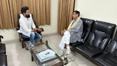 Photo of लोजपा अध्यक्ष चिराग पासवान ने पटना में अपने पार्टी पदाधिकारियों के साथ बैठक की..