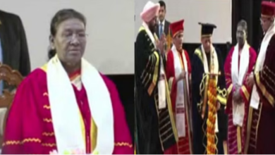Photo of उत्तराखंड: गढ़वाल विवि के दीक्षांत समारोह में पहुंचीं राष्ट्रपति द्रौपदी मुर्मू , पढिये पूरी ख़बर