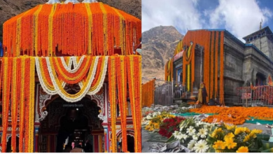 Photo of दिवाली के लिए फूलों से सजे बदरीनाथ और केदारनाथ धाम,पढ़े पूरी ख़बर