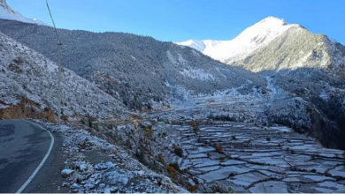 Photo of उत्तराखंड : नीती घाटी में हुई सीजन की पहली खूबसूरत बर्फबारी