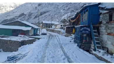 Photo of नीती घाटी और यमुनोत्री में बर्फबारी