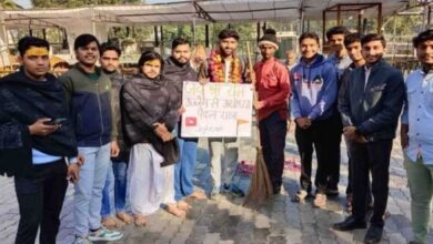 Photo of राम राम रटते हुए उज्जैन से अयोध्या को निकले राजवर्धन