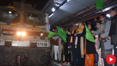 Photo of हरियाणा :अयोध्या जाने वाली ट्रेन रोहतक से रवाना…