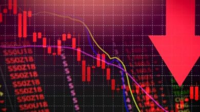 Photo of शेयर बाजार : सेंसेक्स और निफ्टी लाल निशान पर