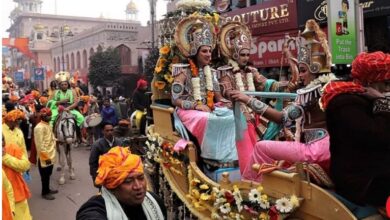 Photo of दिल्ली : शोभायात्रा और सुंदरकांड पाठ से राममय हुई राजधानी