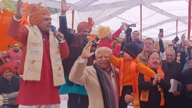 Photo of हरियाणा में राम मय हुआ वातावरण; करनाल में सीएम ने की पूजा