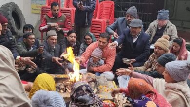 Photo of प्राण प्रतिष्ठा संपन्न होते ही राम नाम से गूंज उठे पंजाब के मंदिर