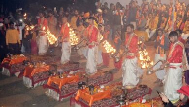 Photo of राममय हुईं रामगंगा, दीपोत्सव से जगमग हुआ तट