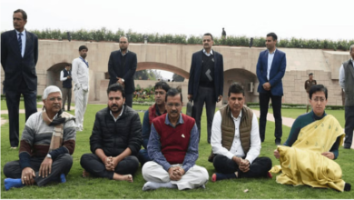 Photo of दिल्ली: कैबिनेट संग राजघाट पहुंचे सीएम केजरीवाल
