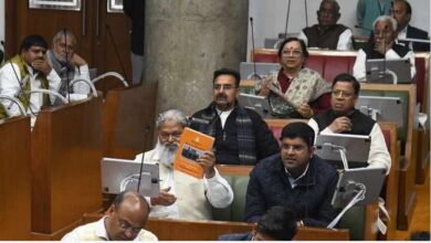 Photo of हरियाणा : राजस्थान को यमुना का पानी देने पर हरियाणा विधानसभा में हंगामा
