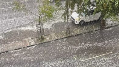 Photo of पंजाब में तेज बरसात के साथ ओलावृष्टि