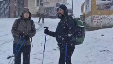 Photo of चमोली : बर्फबारी के बाद दिखा औली का खूबसूरत नजारा