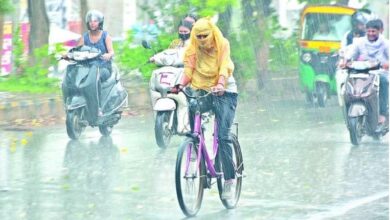 Photo of मौसम : आगरा में सुबह से ही जोरदार बारिश, ओले गिरने की आशंका