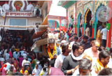 Photo of यूपी: चैत्र पूर्णिमा पर रामनगरी में सरयू स्नान के लिए उमड़े भक्त