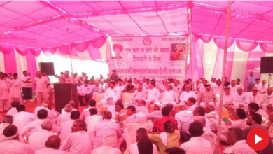 Photo of हरियाणा: बाप व बेटी को न्याय दिलाने के लिए सैनी समाज की राज्य स्तरीय महापंचायत शुरू