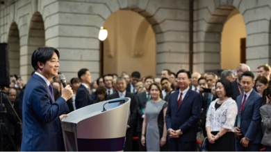 Photo of लाई चिंग ते ने ली ताइवान के राष्ट्रपति पद की शपथ