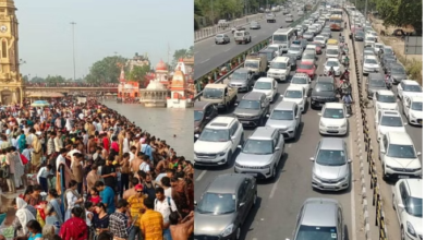 Photo of भीषण गर्मी में हरिद्वार से ऋषिकेश तक हाईवे ‘जाम’