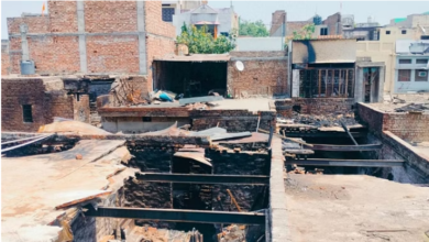 Photo of जींद की काठ मंडी में आधी रात लगी आग