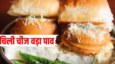 Photo of इस आसान रेसिपी से घर पर ही बनाकर खाएं चिली चीज वड़ा पाव