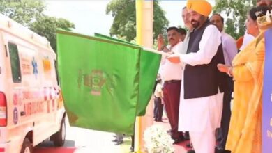Photo of खुशखबरी! स्वास्थ्य विभाग को मिली मॉडर्न एंबुलेंसें, सीएम मान ने दी हरी झंडी