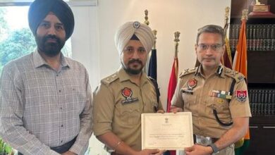 Photo of पंजाब: कीरतपुर साहिब पुलिस थाने को राष्ट्रीय स्तर पर आठवां स्थान, पंजाब में अव्वल
