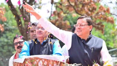 Photo of सरकार के तीन वर्ष पूर्ण होने पर सीएम धामी का भव्य रोड शो, बोले-जनता से मिले अपार स्नेह से अभिभूत हूं