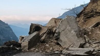 Photo of पिथौरागढ़: कैलाश मानसरोवर यात्रा मार्ग में टूटकर गिरा पहाड़