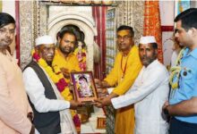 Photo of पुष्कर के ब्रह्मा मंदिर में पूजा करने पहुंचे राज्यपाल, अजमेर में अधिकारियों के साथ बैठक की
