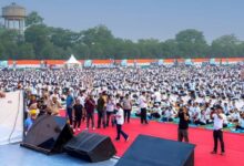 Photo of जालंधर में सीएम की योगशाला: राज्यस्तरीय कार्यक्रम में पहुंचे हजारों लोग