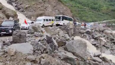 Photo of चमोली: तीन साल तक थमा अब फिर से लामबगड़ में सक्रिय हुआ भूस्खलन