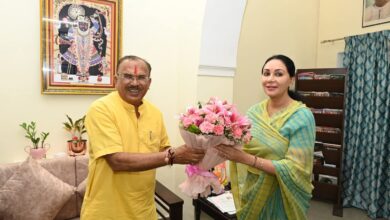 Photo of विधानसभा अध्यक्ष से उप मुख्यमंत्री श्रीमती दिया कुमारी ने की मुलाकात