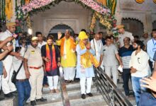 Photo of सीएम श्री भजनलाल शर्मा ने श्रीनाथ जी मंदिर में किए दर्शन…