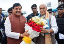 Photo of रेल कोच इकाई का रक्षामंत्री करेंगे भूमिपूजन, सीएम यादव ने राजनाथ सिंह का भोपाल पहुंचने पर स्वागत किया