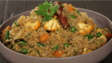 Photo of हेल्दी और टेस्टी ब्रेकफास्ट के लिए बेस्ट ऑप्शन है Quinoa Pulao