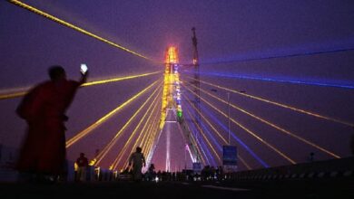 Photo of  दिल्ली में युवती ने सिग्नेचर ब्रिज से यमुना में लगाई छलांग