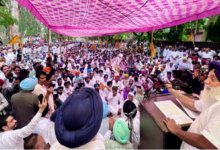 Photo of लैंड पूलिंग नीति का विरोध: बठिंडा में शिअद का धरना, सुखबीर भी शामिल