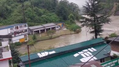 Photo of  बारिश से बढ़ा यमुना का जलस्तर, स्यानाचट्टी फिर हुआ जलमग्न