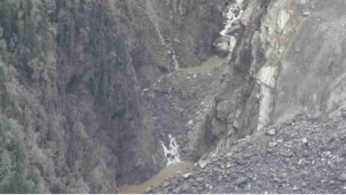 Photo of उत्तराखंड: तेलगाड के मुहाने के पास भूस्खलन से बनीं दो झीलें